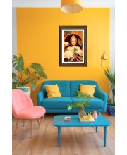 Vertical16X24 Inches Frame Big Photo Frame - 20x28 Inches For Home,Temple & Office Decoration (F10776)