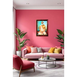 Srila Bhaktisiddhanta Sarasvati Photo Frame For Wall & Table | 7x9 Inch Golden Cherry Finish | Decorative Srila Bhaktisiddhanta Sarasvati Photo Frame For Home, Office & Pooja Room (F11535) Srila Bhaktisiddhanta Sarasvati Photo Frame For Wall & Table | 7x9 Inch Golden Cherry Finish | Decorative Srila Bhaktisiddhanta Sarasvati Photo Frame For Home, Office & Pooja Room (F11535)