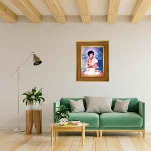 Jagadbandhu Sundar Prabhu Photo Frame 14x18 Inches-Brown Wooden Frame For Home, Office & Temple Decoration And Gifting (F6295) Jagadbandhu Sundar Prabhu Photo Frame 14x18 Inches-Brown Wooden Frame For Home, Office & Temple Decoration And Gifting (F6295)