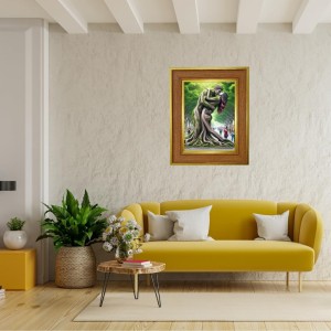 Couple Nature Photo Frame 12x16 Inches-Brown Wooden Frame For Home, Office & Temple Decoration And Gifting (F6427) Couple Nature Photo Frame 12x16 Inches-Brown Wooden Frame For Home, Office & Temple Decoration And Gifting (F6427)