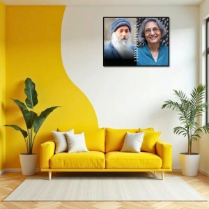 Acharya Rajneesh (Oshoo) &Maa Anand Sheela Laminated Photo - 7x9 Inches, Divine Blessings For Home & Office And Temple Decoration (F16175) Acharya Rajneesh (Oshoo) &Maa Anand Sheela Laminated Photo - 7x9 Inches, Divine Blessings For Home & Office And Temple Decoration (F16175)