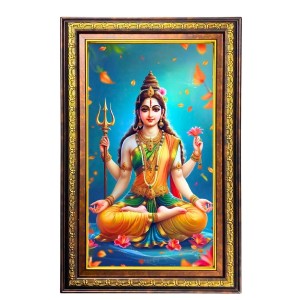 Parvathi Matha Digital Golden Balck Color Photo Frame | Hindu Religious Wall Decor | 10x16 Inches - Inspirational Wall Art For Office, Home Decor - Ideal Spiritual Gift (F16540) Parvathi Matha Digital Golden Balck Color Photo Frame | Hindu Religious Wall Decor | 10x16 Inches - Inspirational Wall Art For Office, Home Decor - Ideal Spiritual Gift (F16540)
