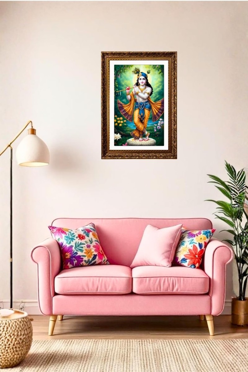 Vertical16X24 Inches Frame Big Photo Frame - 20x28 Inches For Home,Temple & Office Decoration (F10899)