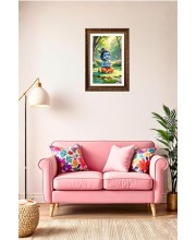Vertical16X24 Inches Frame Big Photo Frame - 20x28 Inches For Home,Temple & Office Decoration (F10937)
