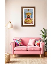 Vertical16X24 Inches Frame Big Photo Frame - 20x28 Inches For Home,Temple & Office Decoration (F10929)