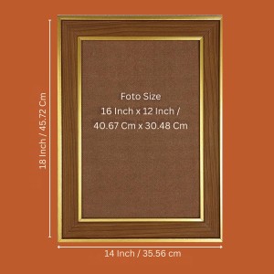 Mata Lakshmi Photo Frame 14x18 Inches-Brown Wooden Frame For Home, Office & Temple Decoration And Gifting (F6251) Mata Lakshmi Photo Frame 14x18 Inches-Brown Wooden Frame For Home, Office & Temple Decoration And Gifting (F6251)
