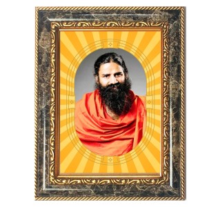 Baba Ramdev Spiritual Guru Digital Photo In Designer Frame, Size 14x18 Inch | Hindu Religious Picture For Home Temple, Office & Gift | Wall Art & Pooja Decor (F10441) Baba Ramdev Spiritual Guru Digital Photo In Designer Frame, Size 14x18 Inch | Hindu Religious Picture For Home Temple, Office & Gift | Wall Art & Pooja Decor (F10441)