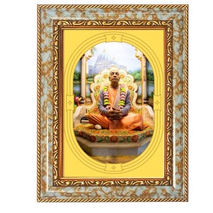 A. C. Bhaktivedanta Swami Prabhupada. Spiritual Guru Digital Photo In Designer Frame, Size 12x18 Inch | Hindu Religious Picture For Home Temple, Office & Gift | Wall Art & Pooja Decor (F10409) A. C. Bhaktivedanta Swami Prabhupada. Spiritual Guru Digital Photo In Designer Frame, Size 12x18 Inch | Hindu Religious Picture For Home Temple, Office & Gift | Wall Art & Pooja Decor (F10409)
