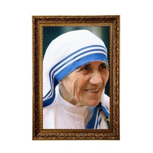 Mother Teresa Big Photo Frame - 20x28 Inches For Home,Temple & Office Decoration (F11230)