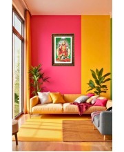Maa Kaali Big Photo Frame - 20x28 Inches For Home,Temple & Office Decoration (F11252)