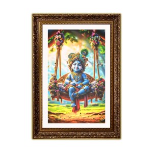 Vertical16X24 Inches Frame Big Photo Frame - 20x28 Inches For Home,Temple & Office Decoration (F10936)