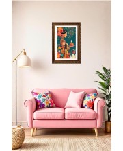 Vertical16X24 Inches Frame Big Photo Frame - 20x28 Inches For Home,Temple & Office Decoration (F10887)