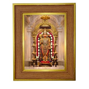 Lord Karthikeya Photo Frame 16x20 Inches-Brown Wooden Frame For Home, Office & Temple Decoration And Gifting (F6261) Lord Karthikeya Photo Frame 16x20 Inches-Brown Wooden Frame For Home, Office & Temple Decoration And Gifting (F6261)