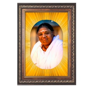 Mata Amritanandamayi Spiritual Guru Digital Photo In Designer Frame, Size 8x12 Inch | Hindu Religious Picture For Home Temple, Office & Gift | Wall Art & Pooja Decor (F10466) Mata Amritanandamayi Spiritual Guru Digital Photo In Designer Frame, Size 8x12 Inch | Hindu Religious Picture For Home Temple, Office & Gift | Wall Art & Pooja Decor (F10466)