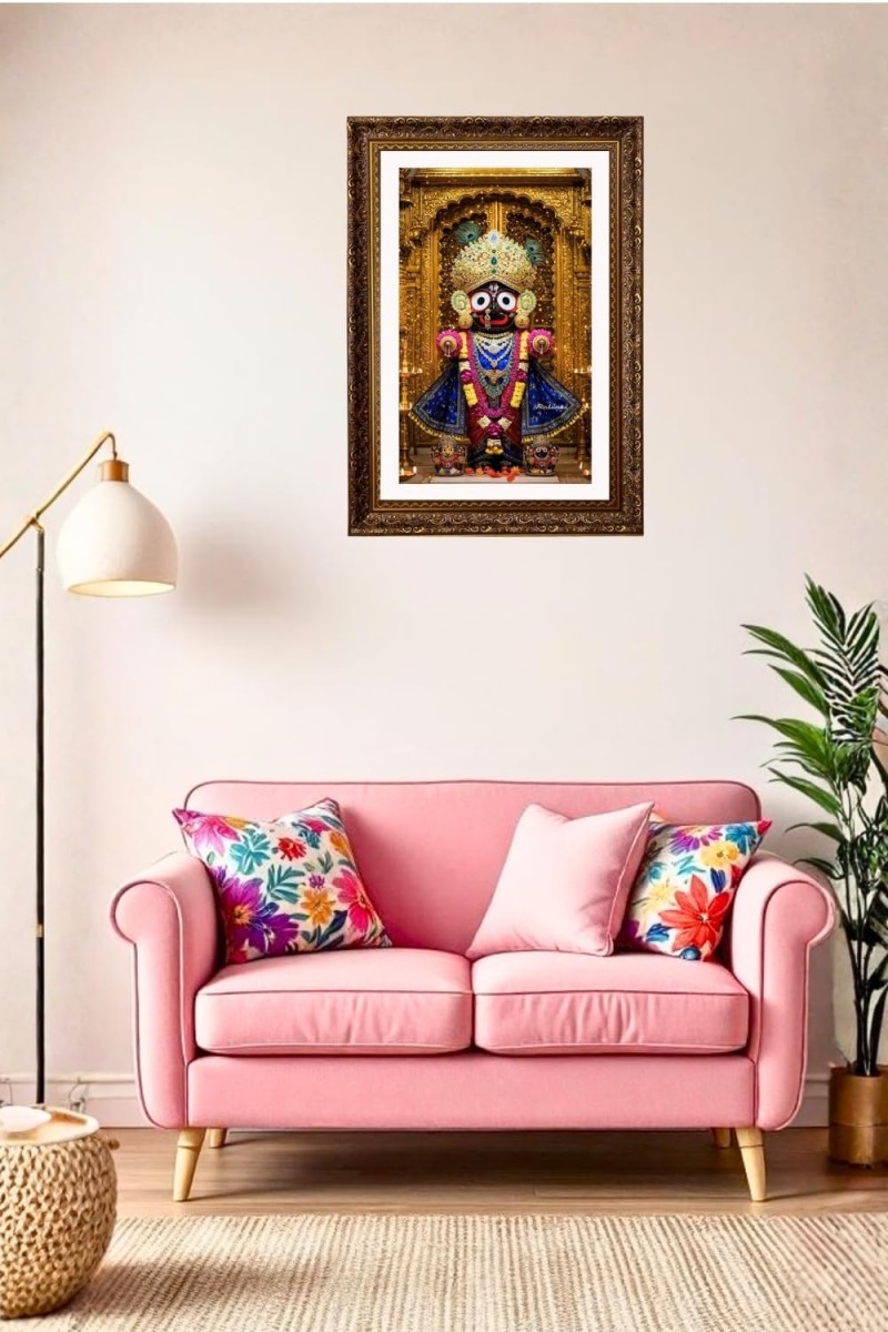 Vertical16X24 Inches Frame Big Photo Frame - 20x28 Inches For Home,Temple & Office Decoration (F10944)