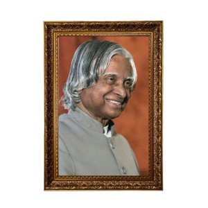 A. P. J. Abdul Kalam Big Photo Frame - 20x28 Inches For Home,Temple & Office Decoration (F11220)