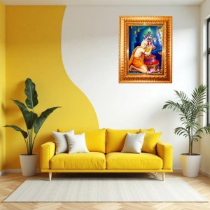 Lord Shiva Golden Designer Photo Frame | 10x14 Inch Religious Wall Hanging Frame For Home, Office Decoration and Spiritual Gift Item (M5) Lord Shiva Golden Designer Photo Frame | 10x14 Inch Religious Wall Hanging Frame For Home, Office Decoration and Spiritual Gift Item (M5)