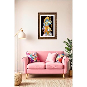 Vertical16X24 Inches Frame Big Photo Frame - 20x28 Inches For Home,Temple & Office Decoration (F10912)