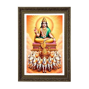 Surya Big Photo Frame - 20x28 Inches For Home,Temple & Office Decoration (F11092) Surya Big Photo Frame - 20x28 Inches For Home,Temple & Office Decoration (F11092)