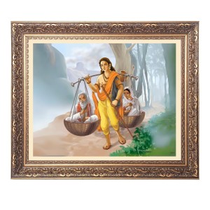Shravan kumar Big Photo Frame - 26x30 Inches for Home,Temple & Office Decoration Shravan kumar Big Photo Frame - 26x30 Inches for Home,Temple & Office Decoration