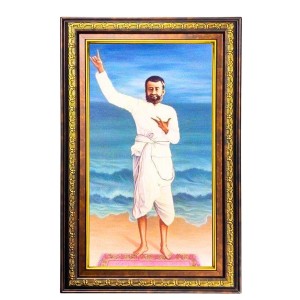 Ramakrishna Paramahamsa Digital Golden Balck Color Photo Frame | Hindu Religious Wall Decor | 10x16 Inches - Inspirational Wall Art For Office, Home Decor - Ideal Spiritual Gift (F16945) Ramakrishna Paramahamsa Digital Golden Balck Color Photo Frame | Hindu Religious Wall Decor | 10x16 Inches - Inspirational Wall Art For Office, Home Decor - Ideal Spiritual Gift (F16945)