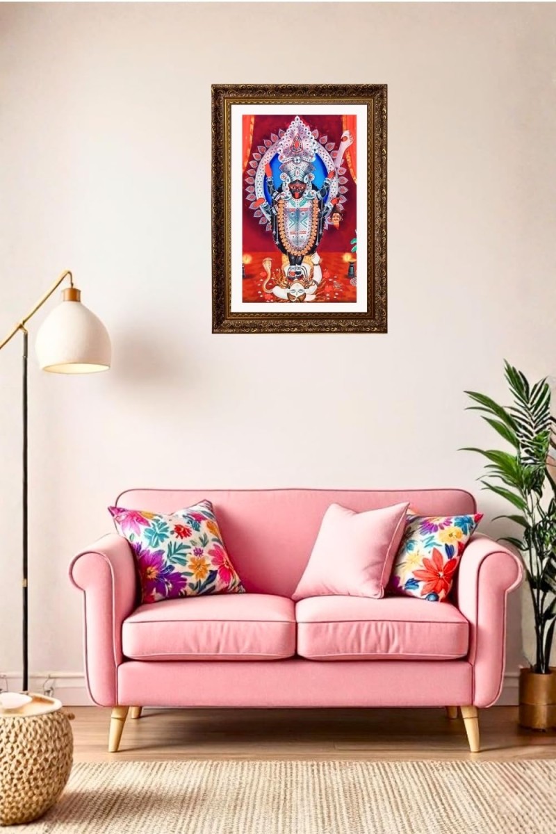 Vertical16X24 Inches Frame Big Photo Frame - 20x28 Inches For Home,Temple & Office Decoration (F10908)