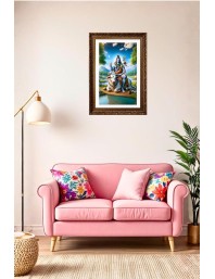 Vertical16X24 Inches Frame Big Photo Frame - 20x28 Inches For Home,Temple & Office Decoration (F10892)
