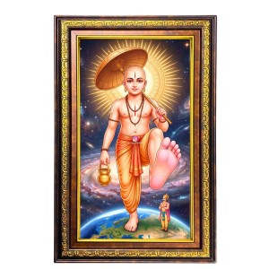 Vamanavataram Digital Golden Balck Color Photo Frame | Hindu Religious Wall Decor | 10x16 Inches - Inspirational Wall Art For Office, Home Decor - Ideal Spiritual Gift (F16859) Vamanavataram Digital Golden Balck Color Photo Frame | Hindu Religious Wall Decor | 10x16 Inches - Inspirational Wall Art For Office, Home Decor - Ideal Spiritual Gift (F16859)