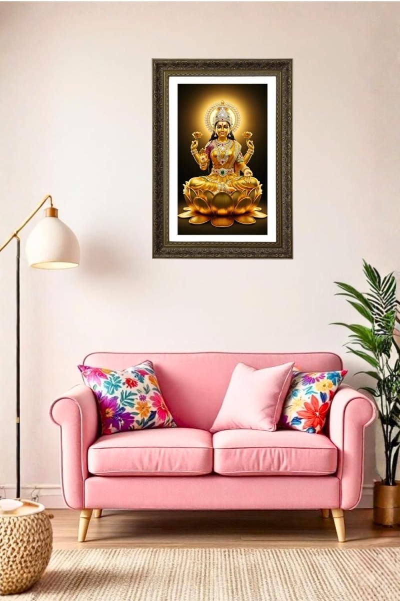 Vertical16X24 Inches Frame Big Photo Frame - 20x28 Inches For Home,Temple & Office Decoration (F10827)