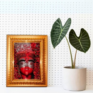 Maa Tara Golden Designer Photo Frame | 10x14 Inch Religious Wall Hanging Frame For Home & Office Decoration | Hindu Deity Spiritual Gift Item Maa Tara Golden Designer Photo Frame | 10x14 Inch Religious Wall Hanging Frame For Home & Office Decoration | Hindu Deity Spiritual Gift Item