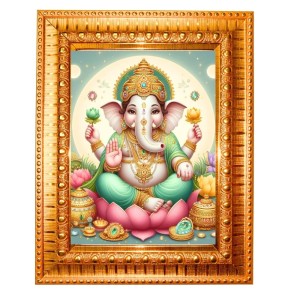 Lord Shiva Golden Designer Photo Frame | 14x18 Inch Religious Wall Hanging Frame For Home, Office Decoration and Spiritual Gift Item (M2) Lord Shiva Golden Designer Photo Frame | 14x18 Inch Religious Wall Hanging Frame For Home, Office Decoration and Spiritual Gift Item (M2)
