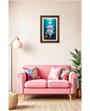 Vertical16X24 Inches Frame Big Photo Frame - 20x28 Inches For Home,Temple & Office Decoration (F10957)