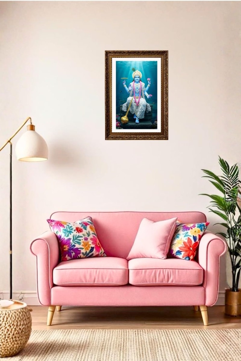 Vertical16X24 Inches Frame Big Photo Frame - 20x28 Inches For Home,Temple & Office Decoration (F10957)