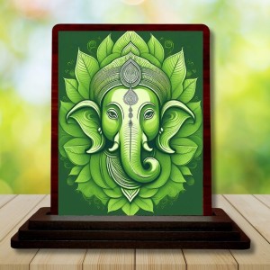 Lord Ganesha Wooden Photo Stand | Car Desk/Table Top 3x4 Inches | Compact & Stylish Spiritual Display For Car, Home & Office (Pack Of 1) (F14575) Lord Ganesha Wooden Photo Stand | Car Desk/Table Top 3x4 Inches | Compact & Stylish Spiritual Display For Car, Home & Office (Pack Of 1) (F14575)