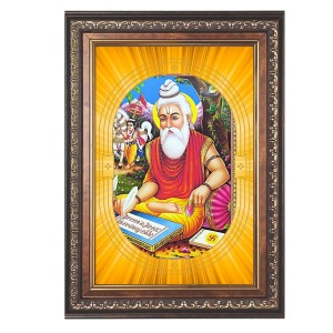 Maharishi Valmiki Spiritual Guru Digital Photo In Designer Frame, Size 8x12 Inch | Hindu Religious Picture For Home Temple, Office & Gift | Wall Art & Pooja Decor (F10461) Maharishi Valmiki Spiritual Guru Digital Photo In Designer Frame, Size 8x12 Inch | Hindu Religious Picture For Home Temple, Office & Gift | Wall Art & Pooja Decor (F10461)