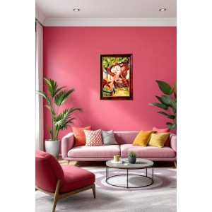 Sri Chaitanya Mahaprabhu Photo Frame For Wall & Table | 7x9 Inch Golden Cherry Finish | Decorative Sri Chaitanya Mahaprabhu Photo Frame For Home, Office & Pooja Room (F11551) Sri Chaitanya Mahaprabhu Photo Frame For Wall & Table | 7x9 Inch Golden Cherry Finish | Decorative Sri Chaitanya Mahaprabhu Photo Frame For Home, Office & Pooja Room (F11551)