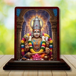 Car Desk/Table Top Sri Venkateshwara Swamy Wooden Photo Stand 3x4 Inches, Compact & Stylish Spiritual Display For Car, Home & Office (Pack Of 1) (F14238) Car Desk/Table Top Sri Venkateshwara Swamy Wooden Photo Stand 3x4 Inches, Compact & Stylish Spiritual Display For Car, Home & Office (Pack Of 1) (F14238)
