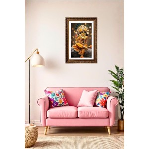 Vertical16X24 Inches Frame Big Photo Frame - 20x28 Inches For Home,Temple & Office Decoration (F10943)