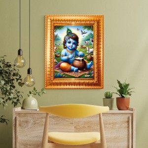 Lord Gautam Buddha Golden Designer Photo Frame | 14x18 Inch Religious Wall Hanging Frame For Home, Office Decoration and Spiritual Gift Item (M2) Lord Gautam Buddha Golden Designer Photo Frame | 14x18 Inch Religious Wall Hanging Frame For Home, Office Decoration and Spiritual Gift Item (M2)