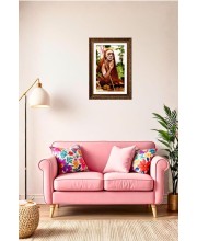 Vertical16X24 Inches Frame Big Photo Frame - 20x28 Inches For Home,Temple & Office Decoration (F10941)