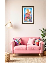Vertical16X24 Inches Frame Big Photo Frame - 20x28 Inches For Home,Temple & Office Decoration (F10850)