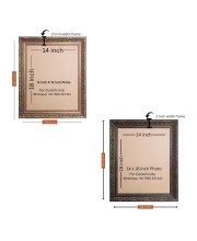 Sri Ramakrishna,Sarada Devi,Swami Vivekananda Big Photo Frame - 18x22 Inches for Home,Temple & Office Decoration