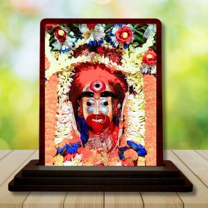 Car Desk/Table Top Lord Jagannath Wooden Photo Stand 3x4 Inches, Compact & Stylish Spiritual Display For Car, Home & Office (Pack Of 1) (F14464) Car Desk/Table Top Lord Jagannath Wooden Photo Stand 3x4 Inches, Compact & Stylish Spiritual Display For Car, Home & Office (Pack Of 1) (F14464)