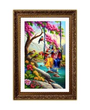 Vertical16X24 Inches Frame Big Photo Frame - 20x28 Inches For Home,Temple & Office Decoration (F10888)