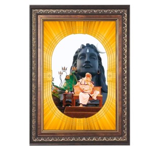 Sadhguruu Spiritual Guru Digital Photo In Designer Frame, Size 8x12 Inch | Hindu Religious Picture For Home Temple, Office & Gift | Wall Art & Pooja Decor (F10476) Sadhguruu Spiritual Guru Digital Photo In Designer Frame, Size 8x12 Inch | Hindu Religious Picture For Home Temple, Office & Gift | Wall Art & Pooja Decor (F10476)