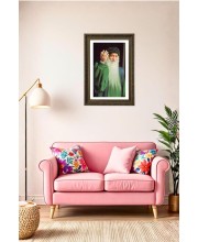 Vertical16X24 Inches Frame Big Photo Frame - 20x28 Inches For Home,Temple & Office Decoration (F10835)