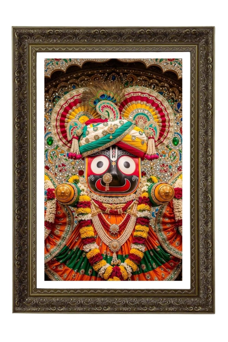 Vertical16X24 Inches Frame Big Photo Frame - 20x28 Inches For Home,Temple & Office Decoration (F10975)