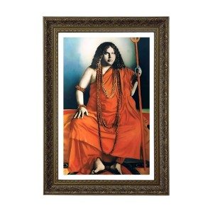 Swami Pranavananda Big Photo Frame - 20x28 Inches For Home,Temple & Office Decoration (F11083) Swami Pranavananda Big Photo Frame - 20x28 Inches For Home,Temple & Office Decoration (F11083)