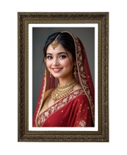 A Bride Women Big Photo Frame - 20x28 Inches For Home,Temple & Office Decoration (F11075) A Bride Women Big Photo Frame - 20x28 Inches For Home,Temple & Office Decoration (F11075)
