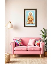 Vertical16X24 Inches Frame Big Photo Frame - 20x28 Inches For Home,Temple & Office Decoration (F10849)